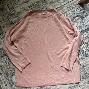 Allsaints Tara cashmere pink sweater size small